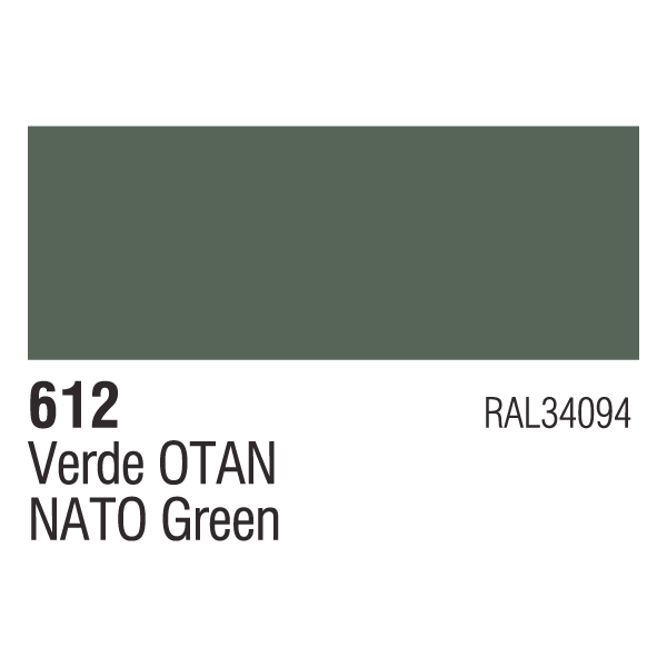 Vallejo 74612 Surface Primer Color NATO Green 200ml