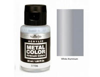 Vallejo 77706 Metal Color White Aluminium 32 ml