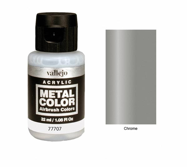 Vallejo 77707 Metal Color Chrome 32 ml