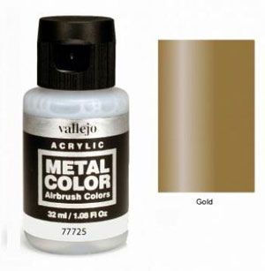 Vallejo 77725 Metal Color Gold 32ml