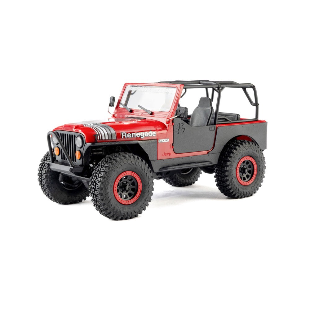 Axial SCX30 Jeep CJ-7 1/30 4WD RC Crawler (Red)