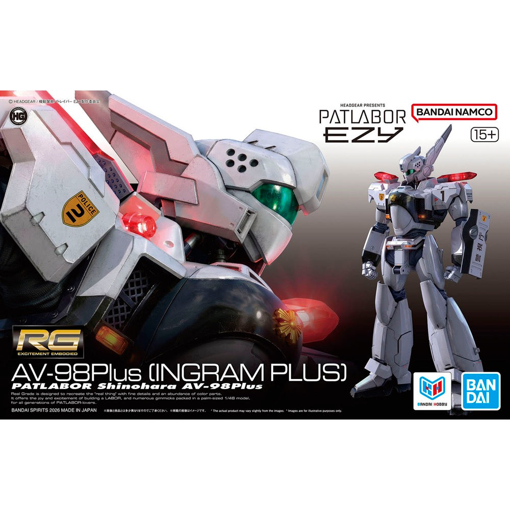 Bandai RG 1/48 Av-98 Plus Ingram (Ingram Plus)