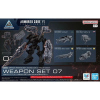 Bandai Armored Core VI Option Parts Set Weapon Set 07