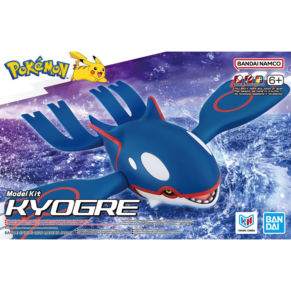 Bandai Pokemon Model Kit Kyogre