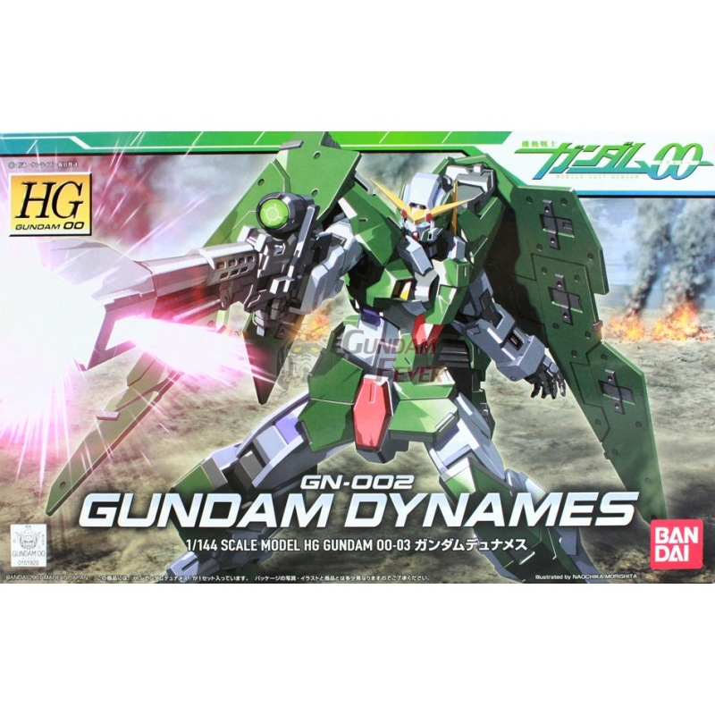 Bandai 5059233 HG 1/144 Dynames Gundam 00 |  Hobbies Online