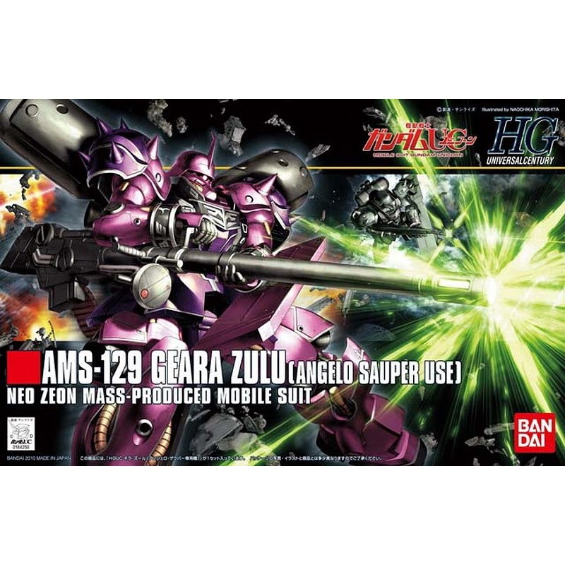 Bandai 5063850 HGUC 1/144 Angelo Saupers Geara Zulu Gundam |  Hobbies Online