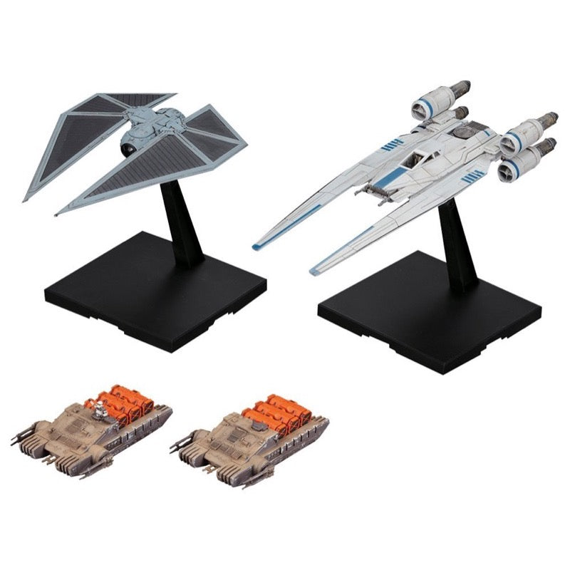Bandai 5066147 1/144 Star Wars U-Wing Fighter And Tie Striker |  Hobbies Online