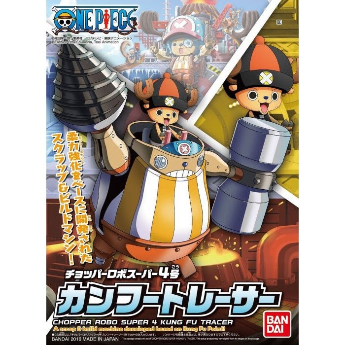 Bandai 50556211 Chopper Robo Super 4 Kung Fu Tracer One Piece | Metro Hobbies