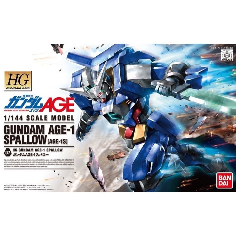 Bandai 5062883 HG 1/144 Gundam AGE-14 Spallow |  Hobbies Online
