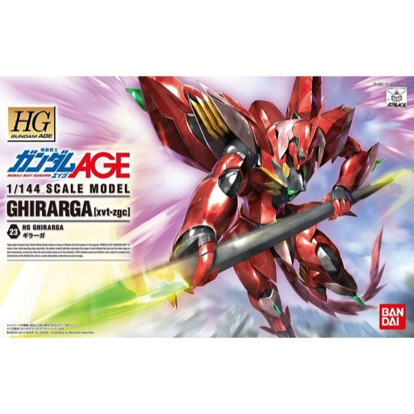 Bandai 5062909 HG 1/144 Ghirarga Gundam AGE |  Hobbies Online