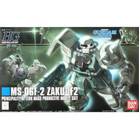 Bandai 5057744 HGUC 1/144 F2-Zaku Zeon Type Gundam 0083 |  Hobbies Online