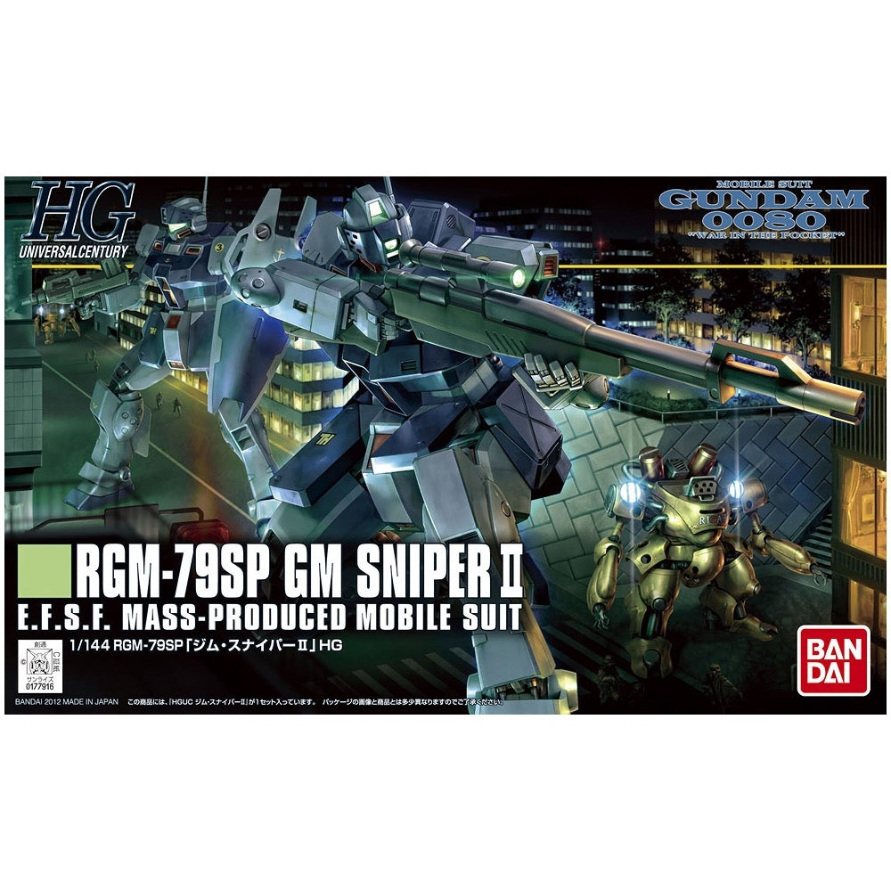 Bandai 5059249 HGUC 1/144 GM Sniper II Gundam 0080 |  Hobbies Online