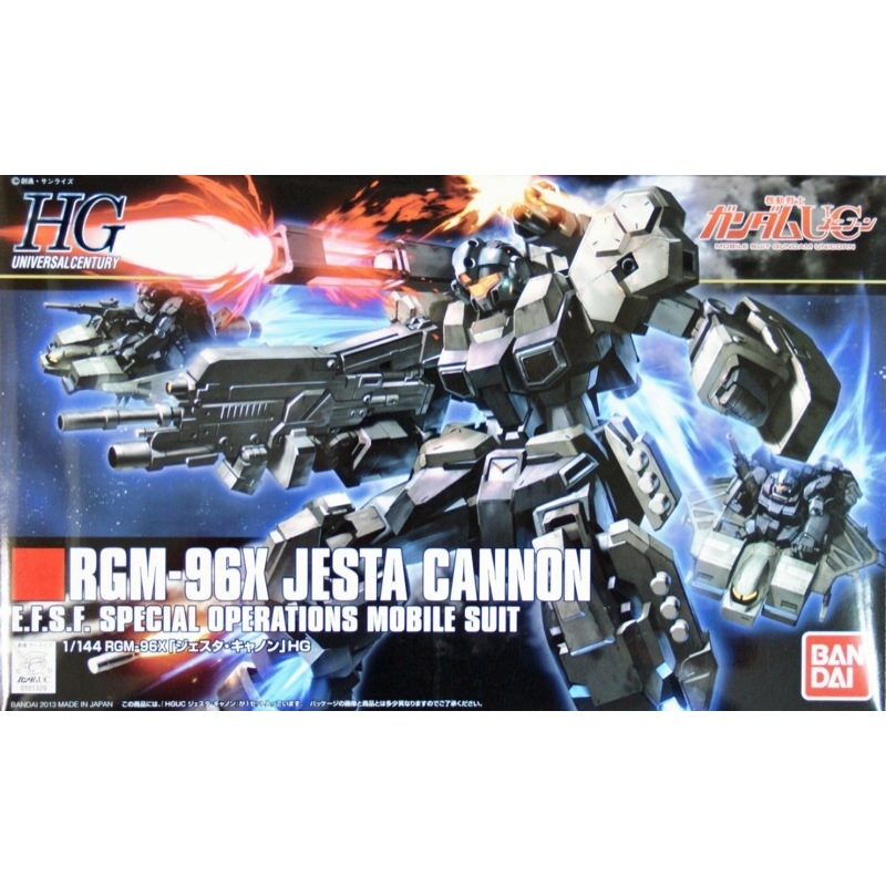 Bandai 5055751 HGUC 1/144 Jesta Cannon Gundam UC |  Hobbies Online