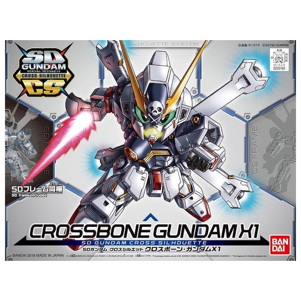 Bandai 5060670 SD Gundam Cross Silhouette Crossbone Gundam X1 |  Hobbies Online