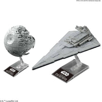 Bandai 0230358 Star Wars Death Star II & Star Destroyer 4573102638526