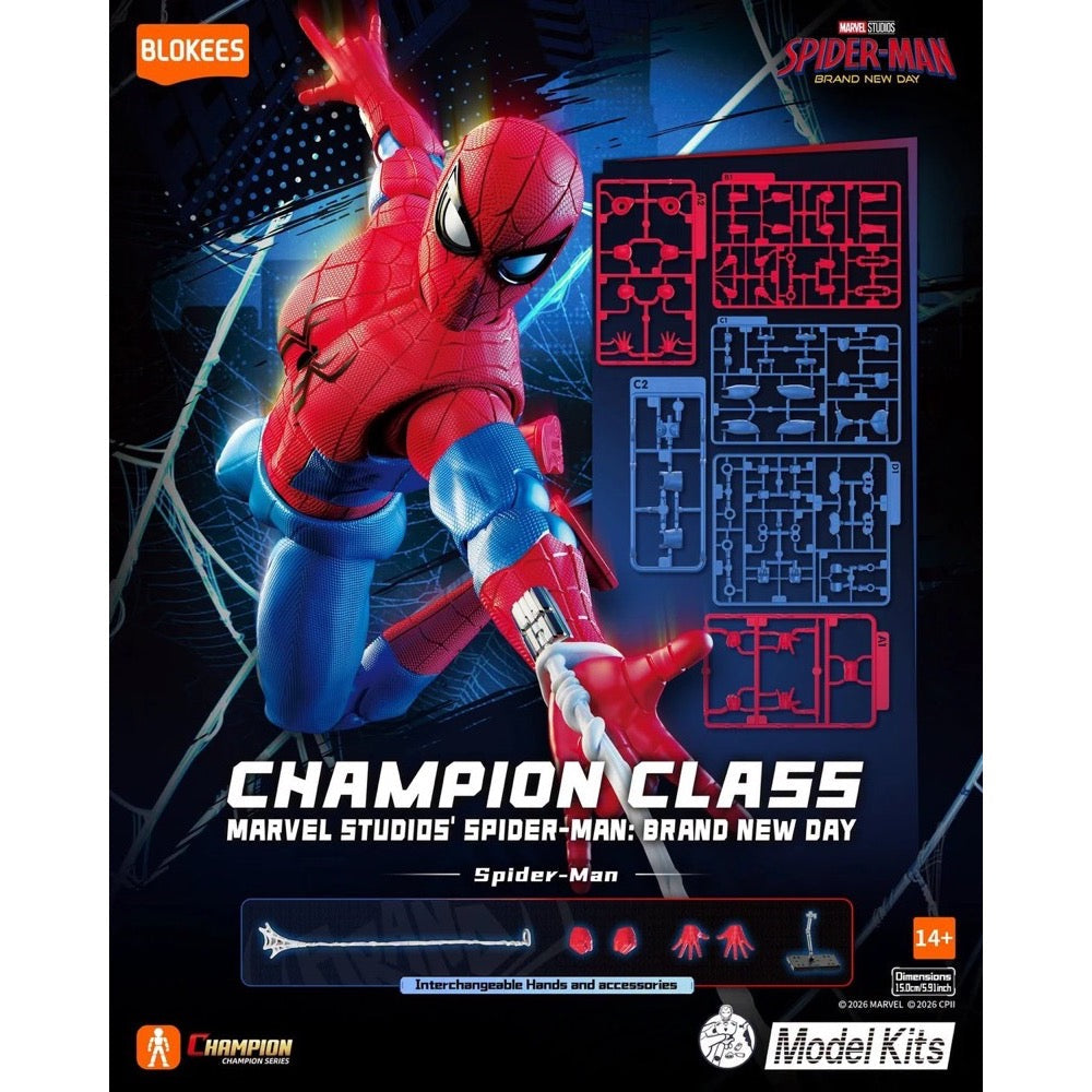 Blokees Marvel Heroes Champion Class 13 Brand New Day Spider-Man