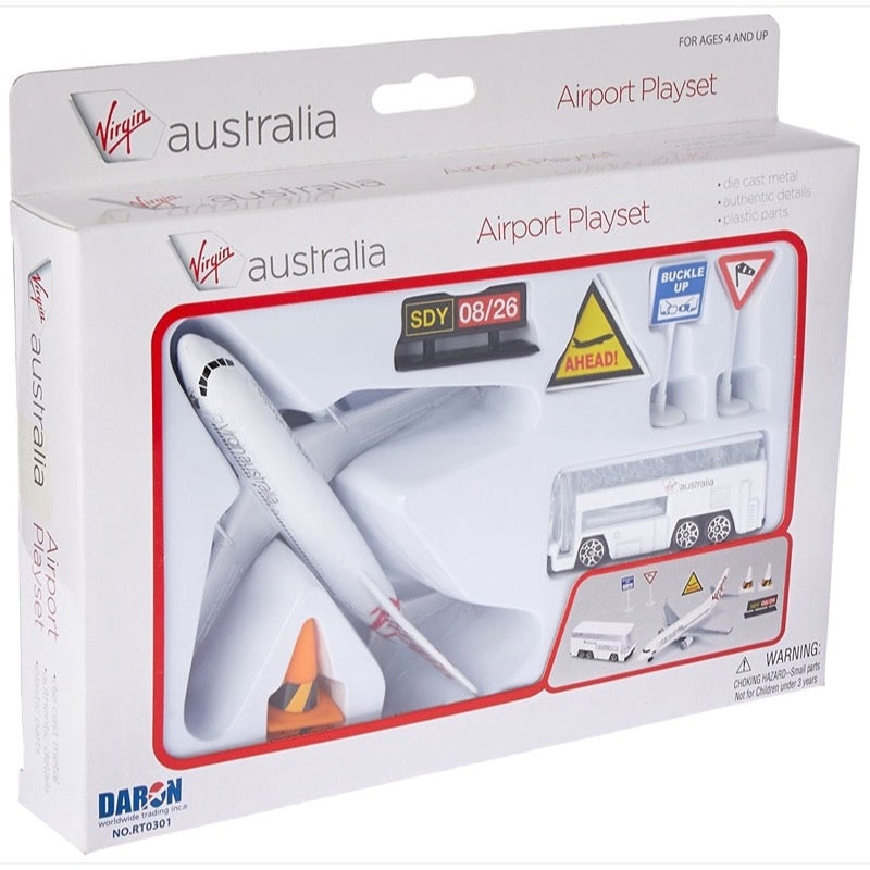 Daron Virgin Australia Playset