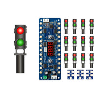 DCC Concepts DCD-MGS-RG OO 12 x Red/Green Ground Signal with Mimic Control Board
