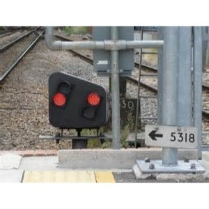 DCC Concepts DCD-MGS-MG OO 12 x 4-Light UK Modern Ground Signal with Mimic Board
