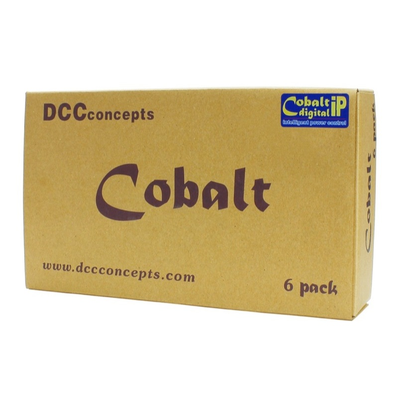 DCC Concepts DCP-CB6DiP Cobalt iP Digital Point Motor 6 Pack | Metro Hobbies