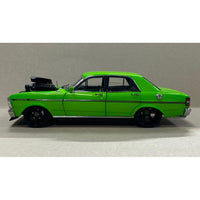 DDA 1/24 Supercharged¬†XY GTHO Ford In Lime Green