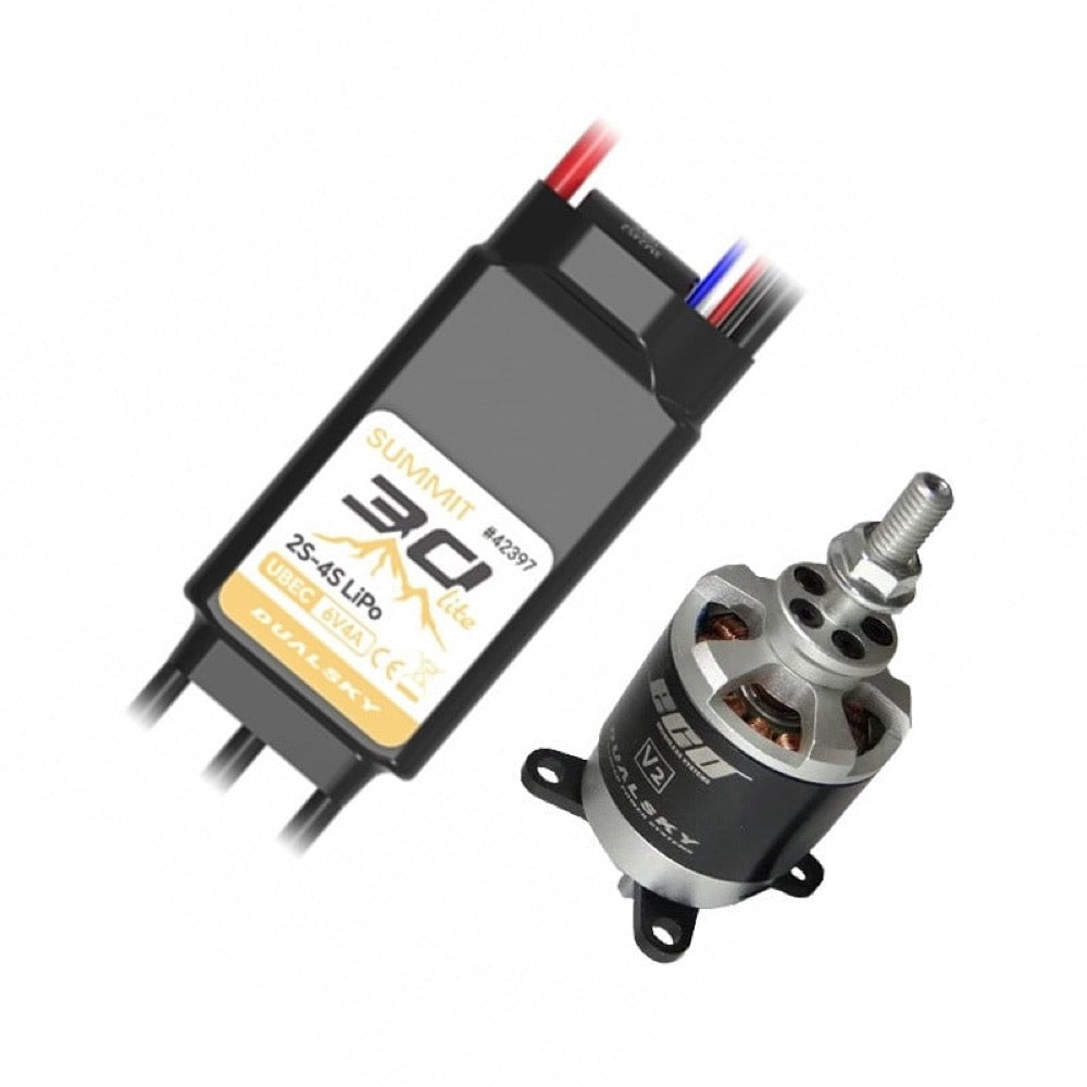 Dualsky 480 Tuning Combo with 2316C V2 1250kv Motor and Summit Lite 30A ESC