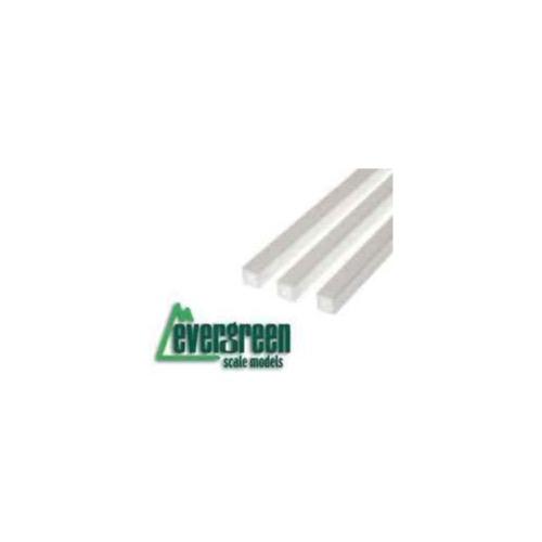 Evergreen 00258 Styrene Rectangular Tube 0.187 x 0.312 x 14Inch / 4.7mm x 7.9mm x 36cm - 2