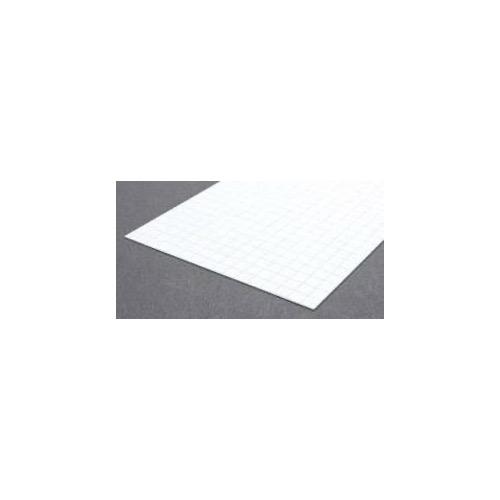 Evergreen 04517 Styrene Sidewalk 0.375 x 6 x 12in / 9.5mm x 15cm x 30cm - 1