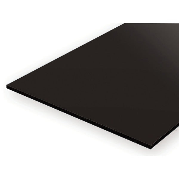 Evergreen 09513 Styrene Black Sheets 0.020 x 6 x 12in / 0.51mm x 15cm x 30cm - 3