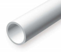 Evergreen 00223 Styrene Tube 0.093 x 14in / 2.4mm x 36cm - 6