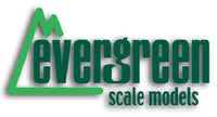 Evergreen 08412 Styrene Strips .043 in x .135in/ 1.1mmx3.4mm (x10)