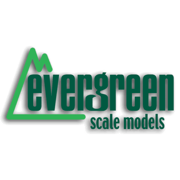 Evergreen 00267 Styrene Channel .250in/6.3mm 14in/35mm - 3