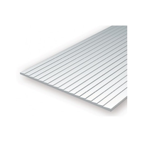 Evergreen 04081 Styrene Clapboard Spacing 0.080 x 6 x 12in / 2mm x 15cm x 30cm - 1