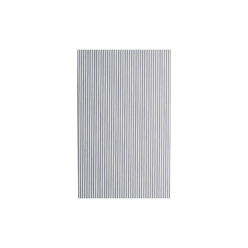 Evergreen 4526 White Styrene Metal Siding Sheet 0.040 x 6 x 12in / 1mm x 15cm x 30cm 1pc
