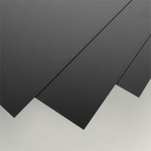 Evergreen 09514 Styrene Black Sheets .030in/0.75mm - 6inx12in(x2)