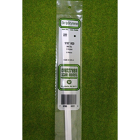 Evergreen 00222 Styrene Rod 0.062 x 14in / 1.6mm x 36cm - 8 - Metro Hobbies