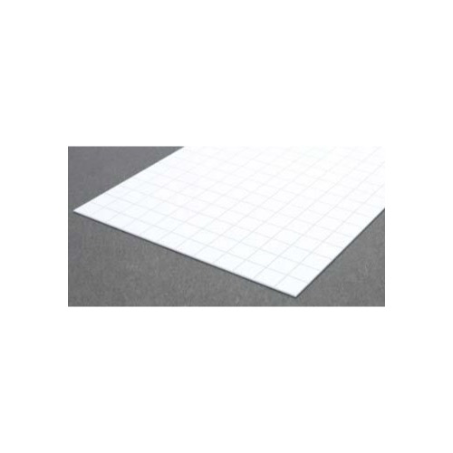 Evergreen 04518 Styrene Sidewalk 0.500 x 6 x 12in / 12.7mm x 15cm x 30cm 1pc