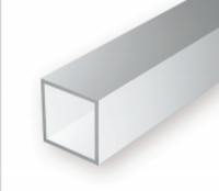 Evergreen 00252 Styrene Square Tube 0.125 x 14in / 3.2mm x 36cm - 3