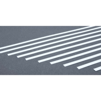 Evergreen 00121 Styrene Strips 0.020 x 0.030 x 14in / 0.51mm x 0.76mm x 36cm - 10