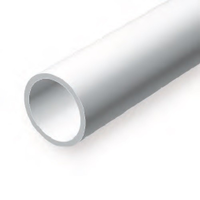 Evergreen 00224 Styrene Tube 0.125 x 14in / 3.2mm x 36cm 5pc