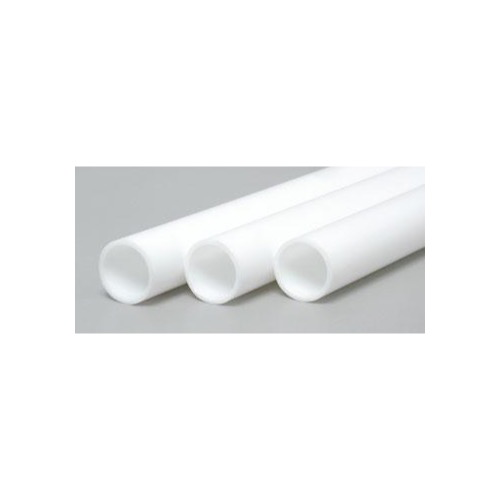 Evergreen 00231 Styrene Tube 0.344 x 14in / 8.7mm x 36cm - 2