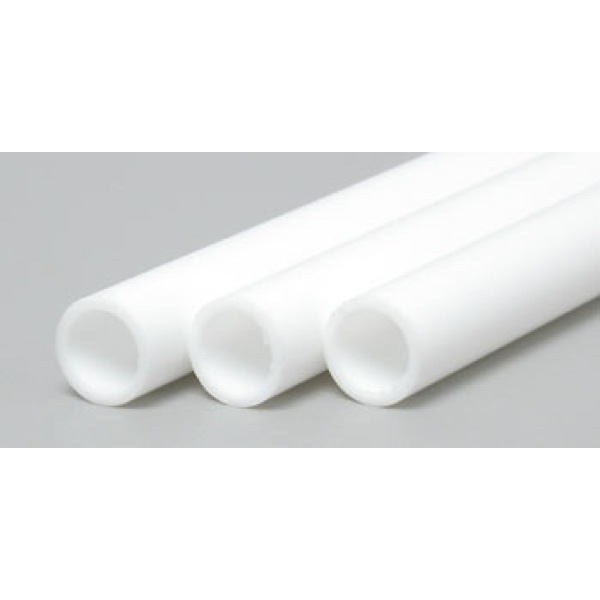 Evergreen 00228 Styrene Tube 0.250 x 14in / 6.4mm x 36cm - 3