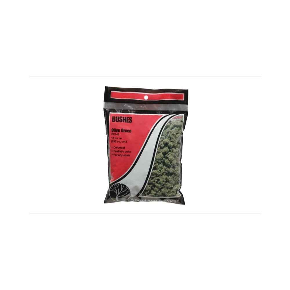 Woodland Scenics FC144 Olive Green Bushes Clump-Foliage