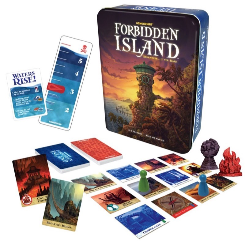 Gamewright Forbidden Island In Tin 759751003173
