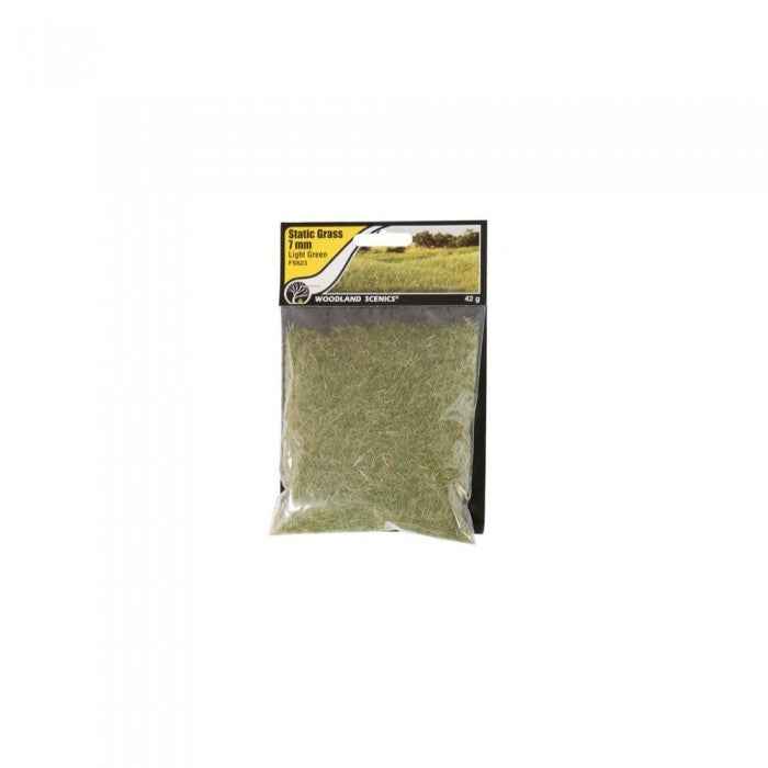 Woodland Scenics FS623 7mm Static Grass Light Green