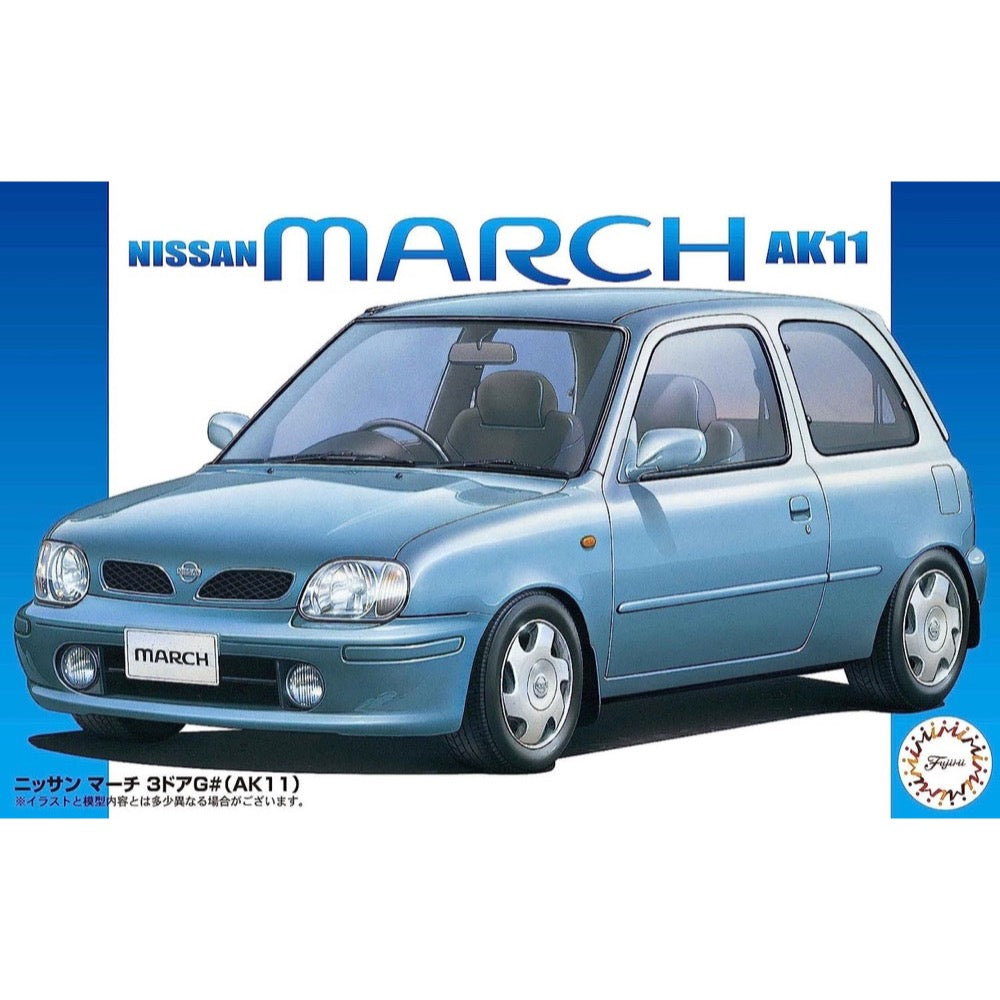 Fujimi 1/24 Nissan AK11 March GNo. Model Kit