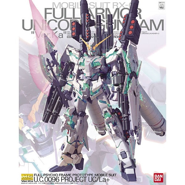 Bandai 5061589 MG 1/100 RX-0 Full Armor Unicorn Ver.Ka Gundam UC |  Hobbies Online