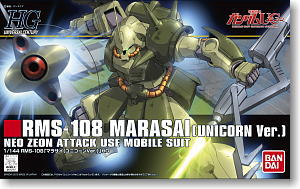 Bandai 5055742 HGUC 1/144 Marasai Unicorn Version Gundam UC |  Hobbies Online