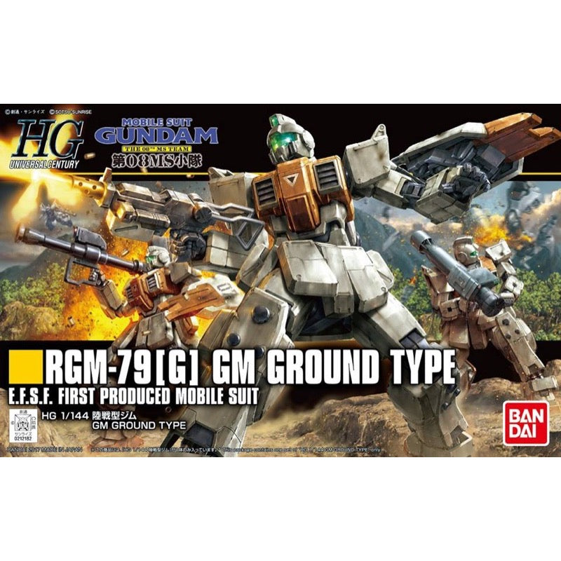 Bandai 5055757 HG 1/144 GM Ground Type Gundam