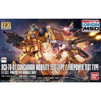 Bandai 5055607 HG 1/144 Guncannon Mobility Firepower Test Type Mobile Suit Gundam The Origin |  Hobbies Online